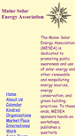 Mobile Screenshot of mainesolar.org