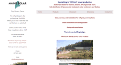 Desktop Screenshot of mainesolar.com